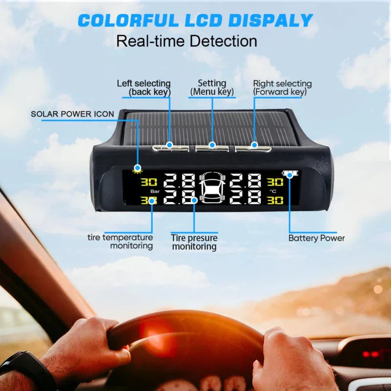 نظام مراقبة ضغط الإطارات اللاسلكي للسيارات (TPMS)