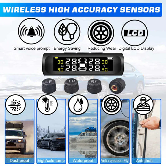 نظام مراقبة ضغط الإطارات اللاسلكي للسيارات (TPMS)